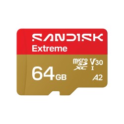 SanDisk 64GB Extreme Go microSD UHS-I Card, Up to 170MB/s Read and 80MB/s Write